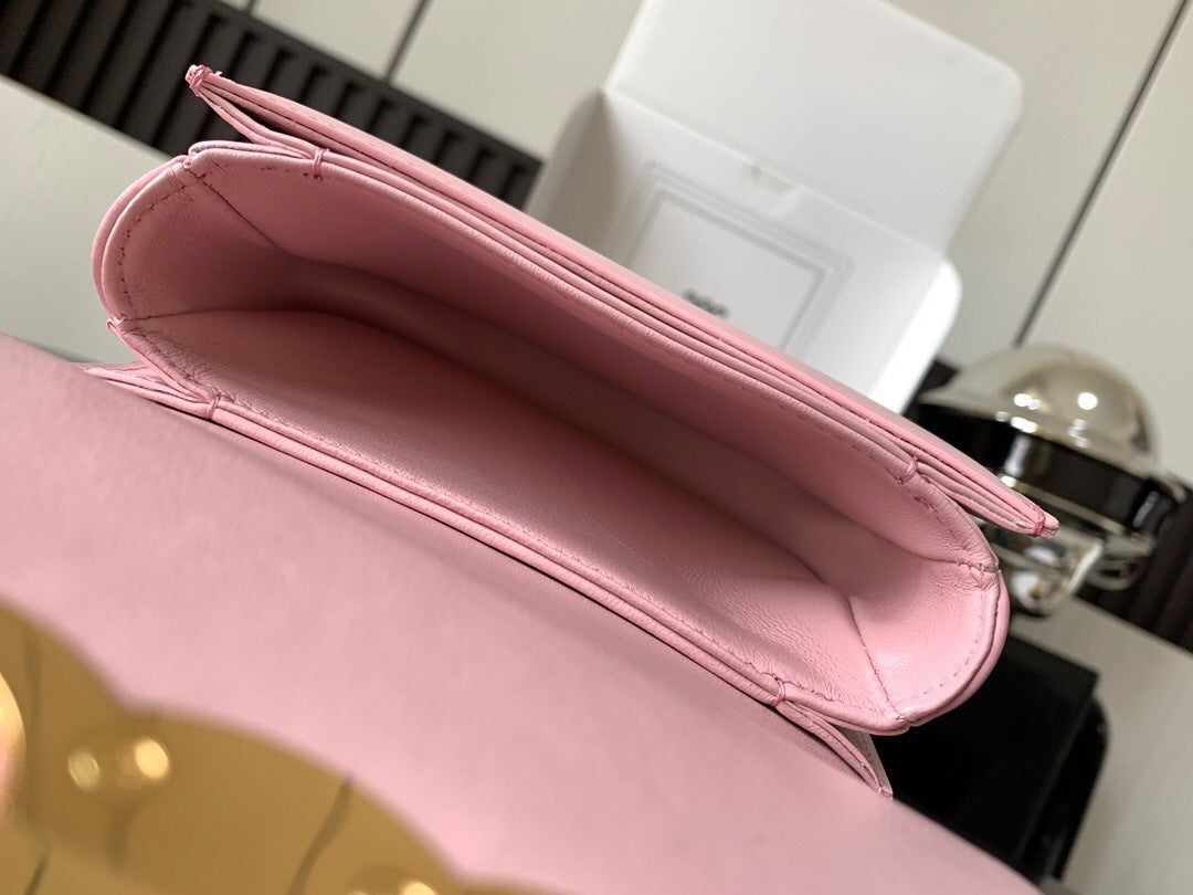 Celine Mini Besace Clea in Shiny Calfskin