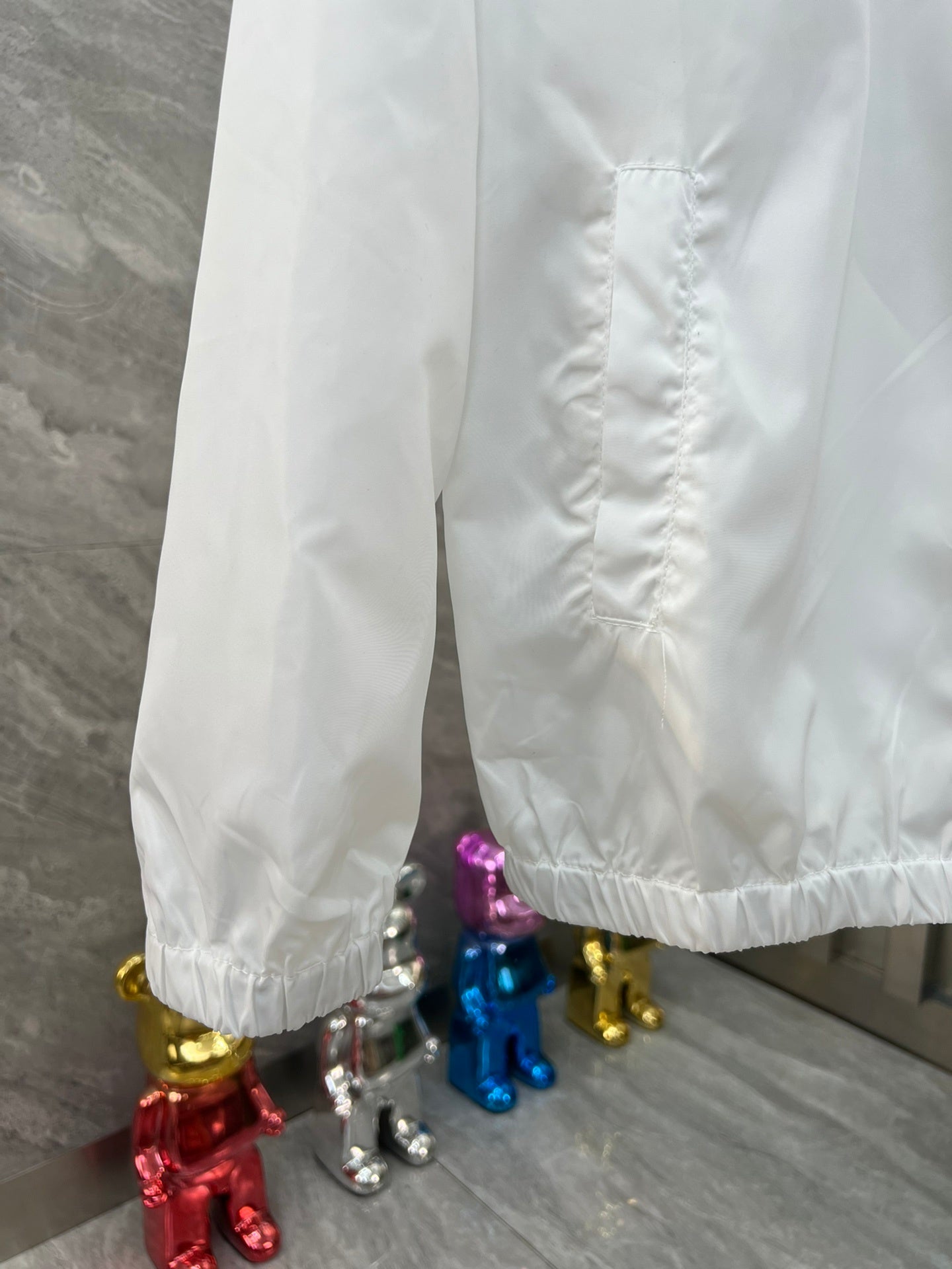 Prada Windbreaker Jacket "White"