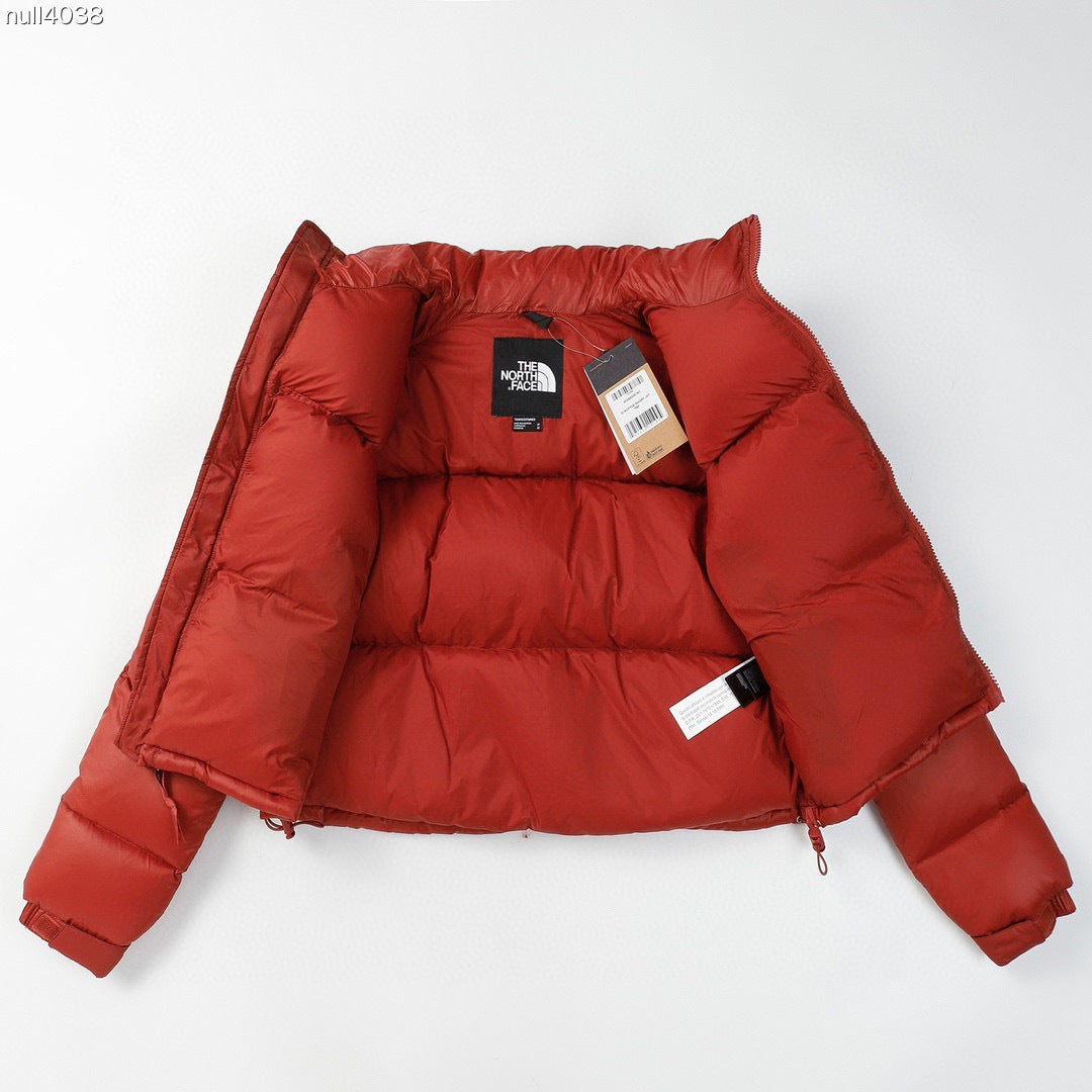 The North Face Nuptse Short Down Jacket "Redwood"