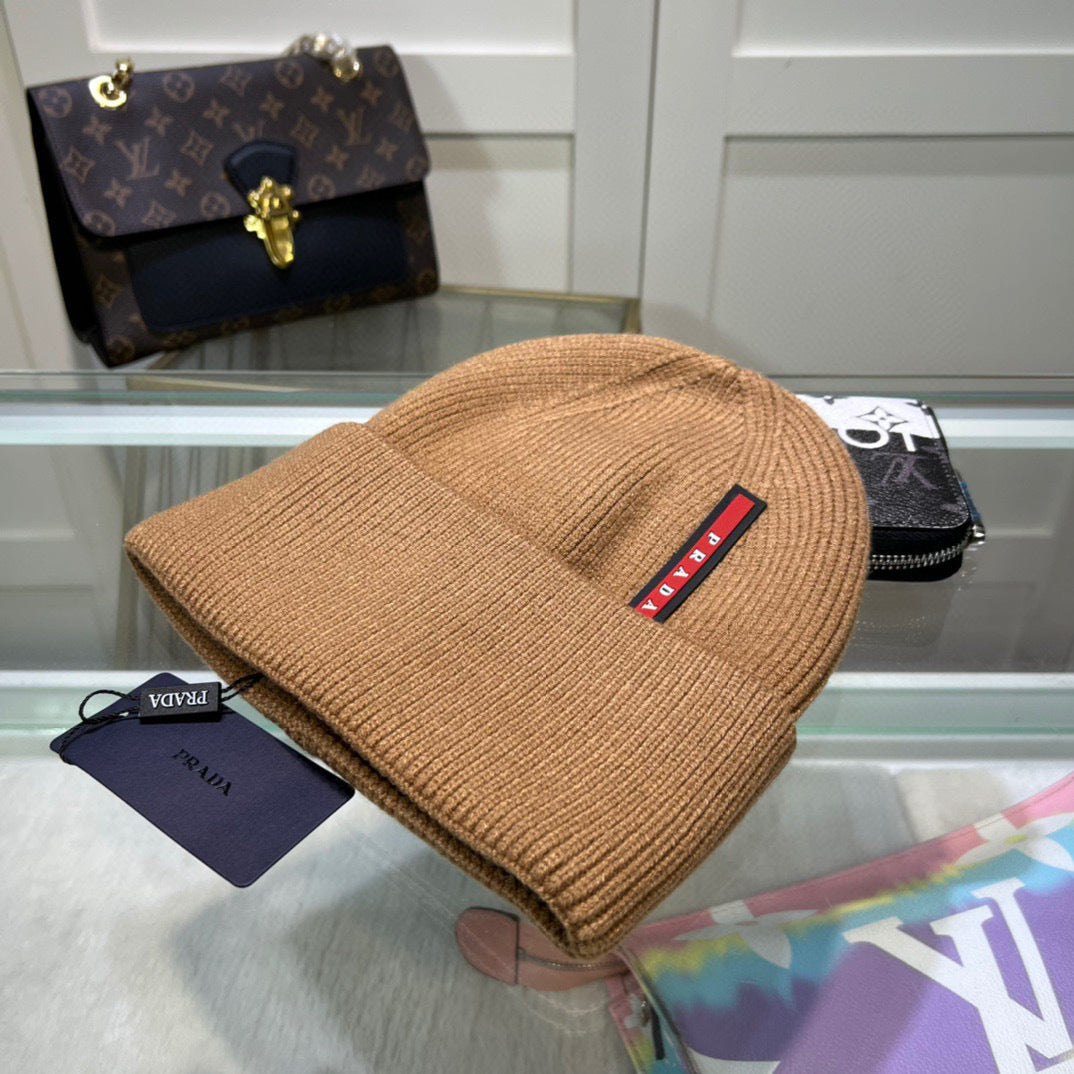 Prada Wool Beanie "Brown"