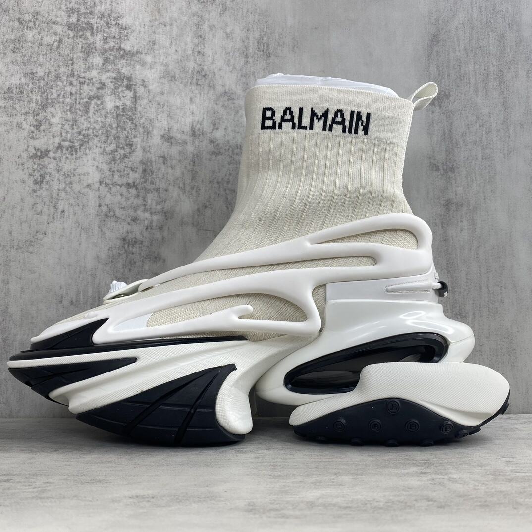 Balmain Unicorn High-Tops "White"