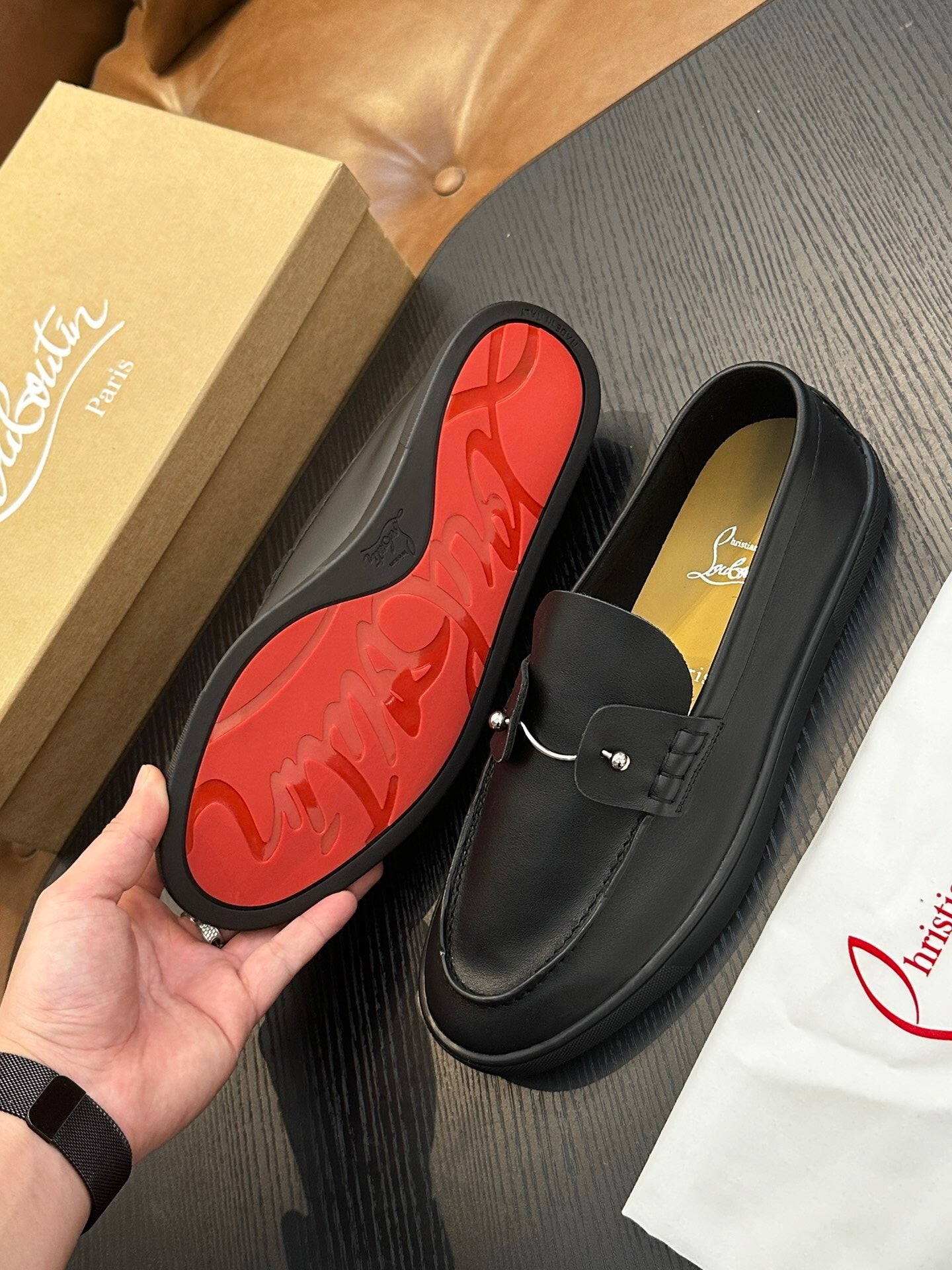 Christian Louboutin Chambeliboat "Black"