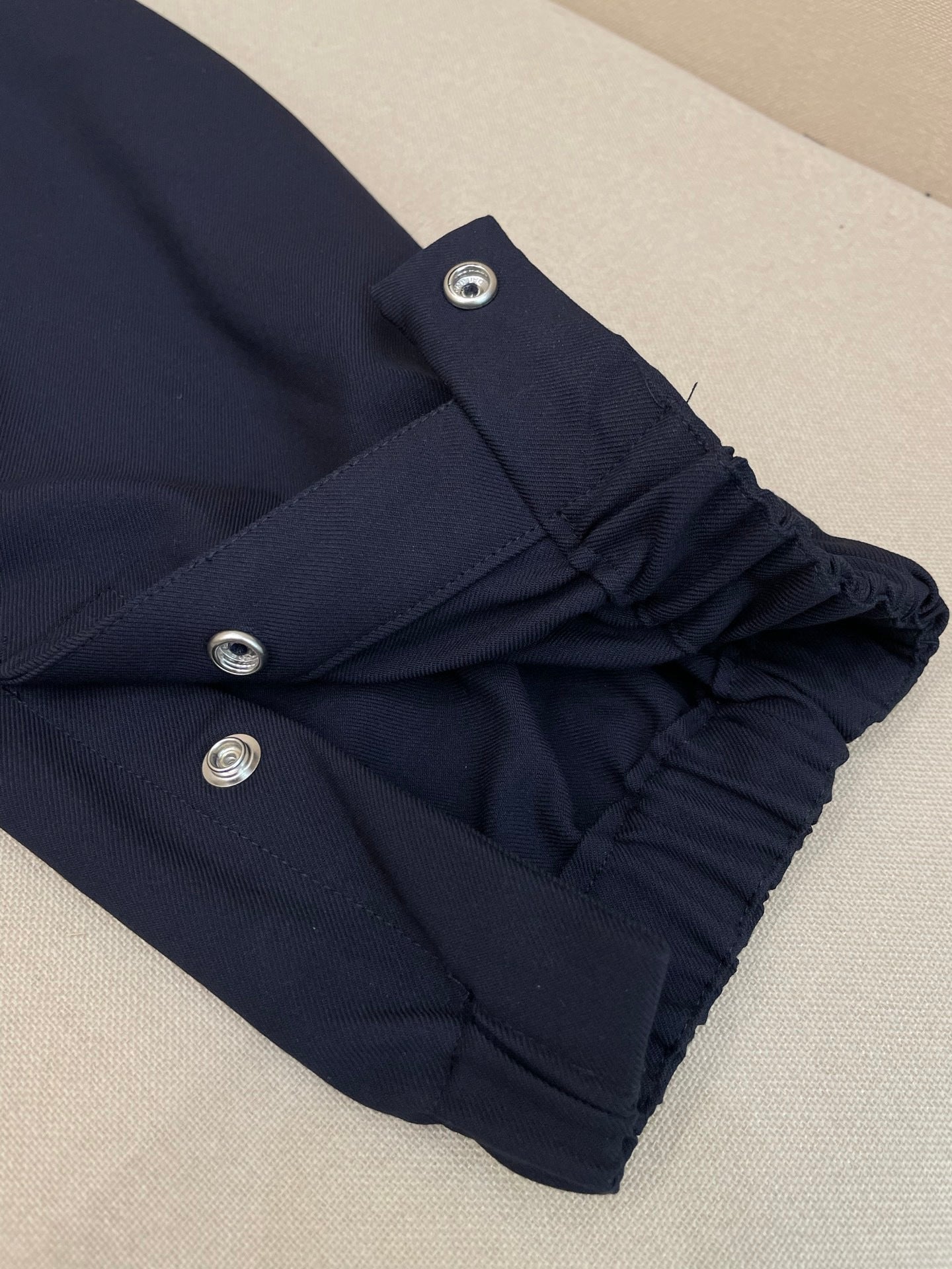 Dior Embroidered Cargo Pants "Blue Virgin Wool Blend"