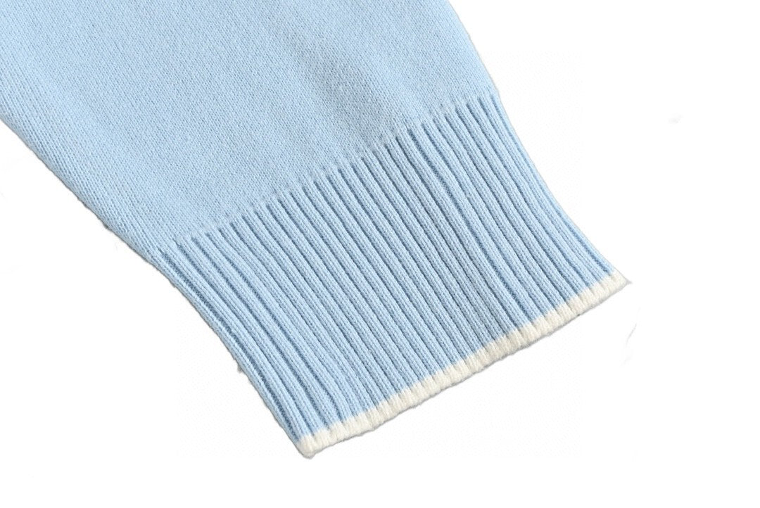 Thom Browne Anchor Sweater "Baby Blue"