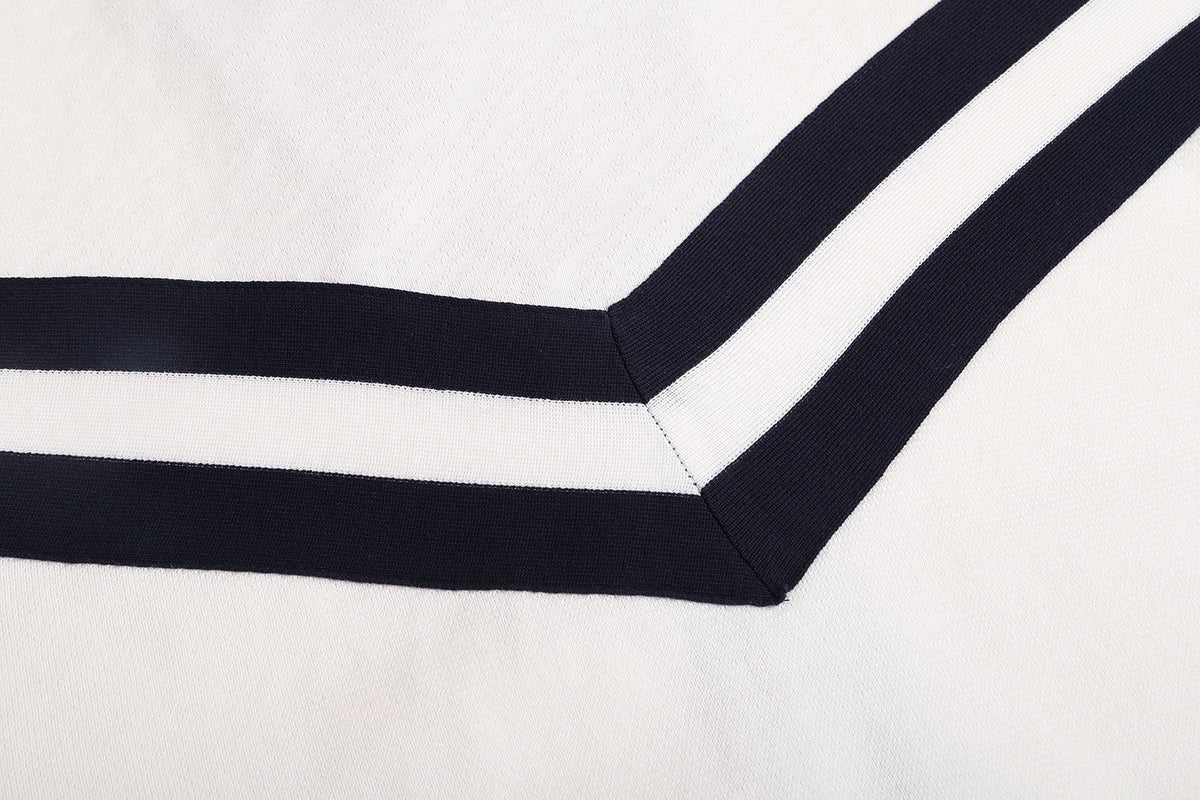 Louis Vuitton Knitted Cotton Sailor Blouson "White"