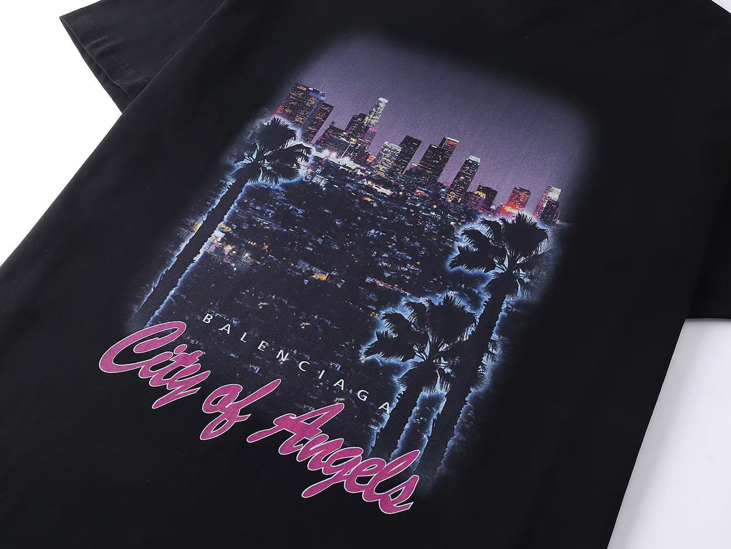 Balenciaga City Of Angels T-Shirt "Black"