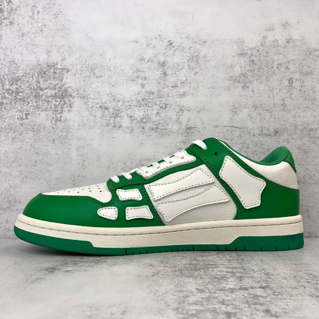 Amiri Skel Top Low "White-Green"