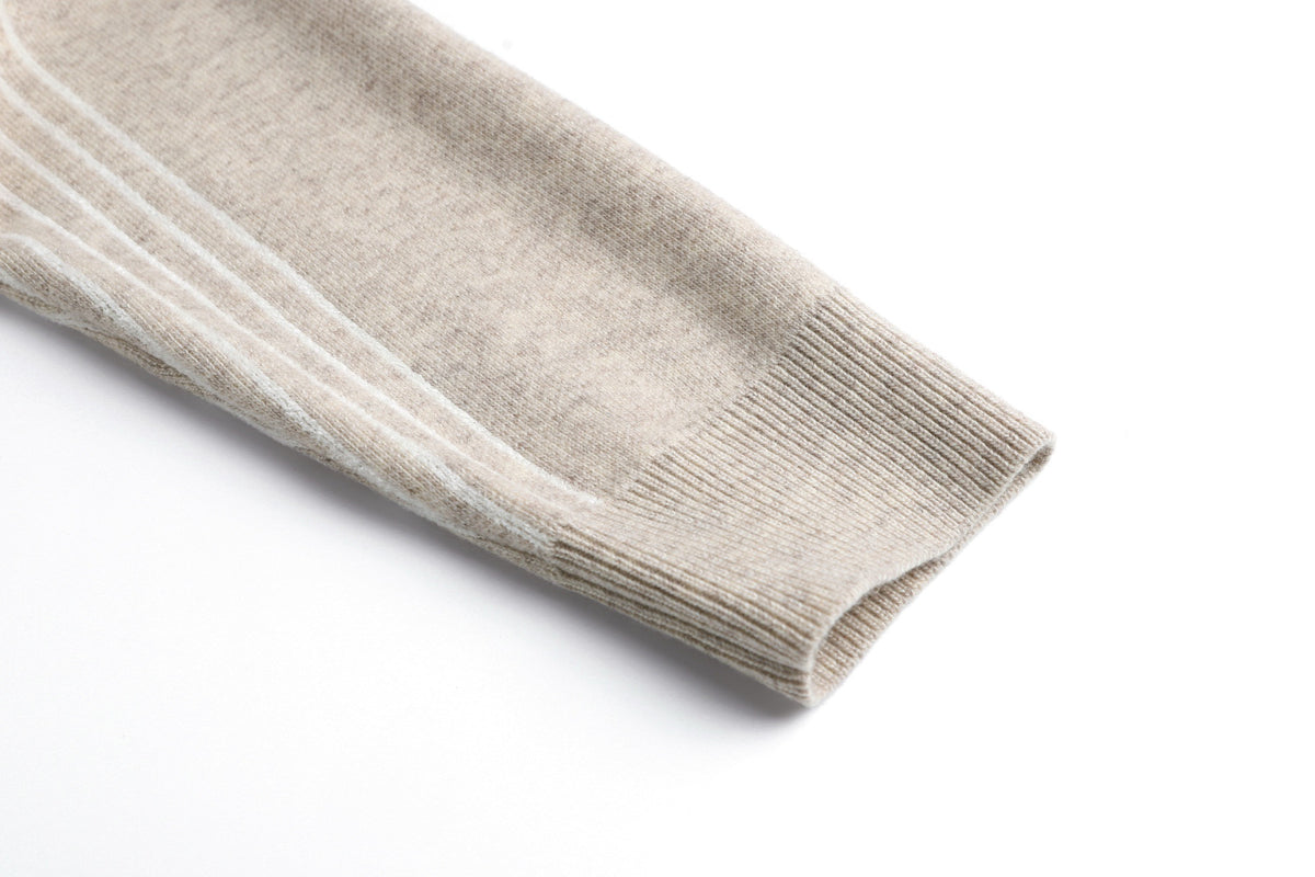 Louis Vuitton Ribbed Wool Half-Zip Pullover