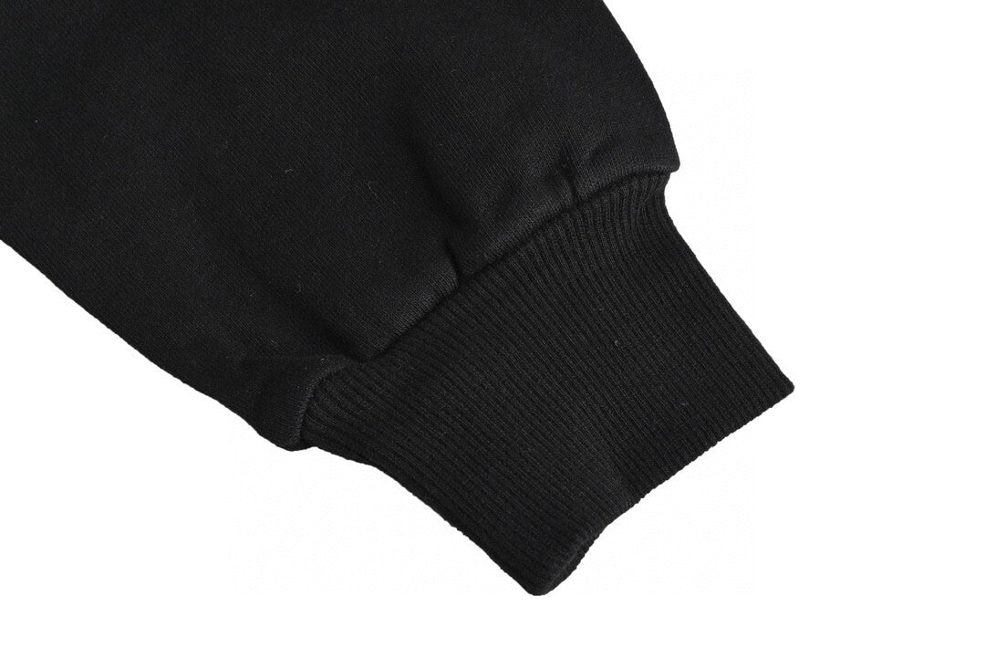 Celine Zip-Up Hoodie "Black"