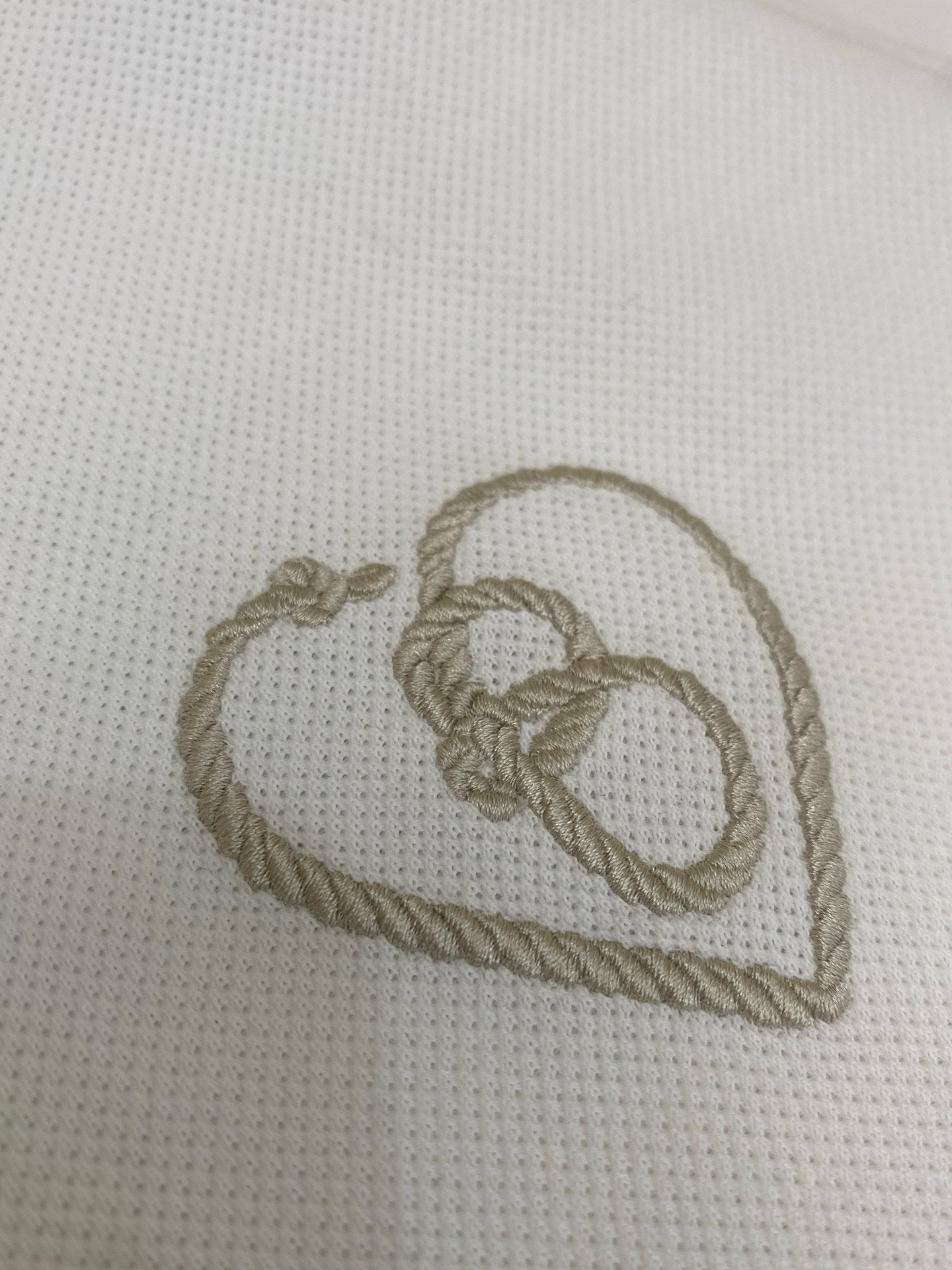 Burberry Cotton B Heart Polo T-Shirt "White"