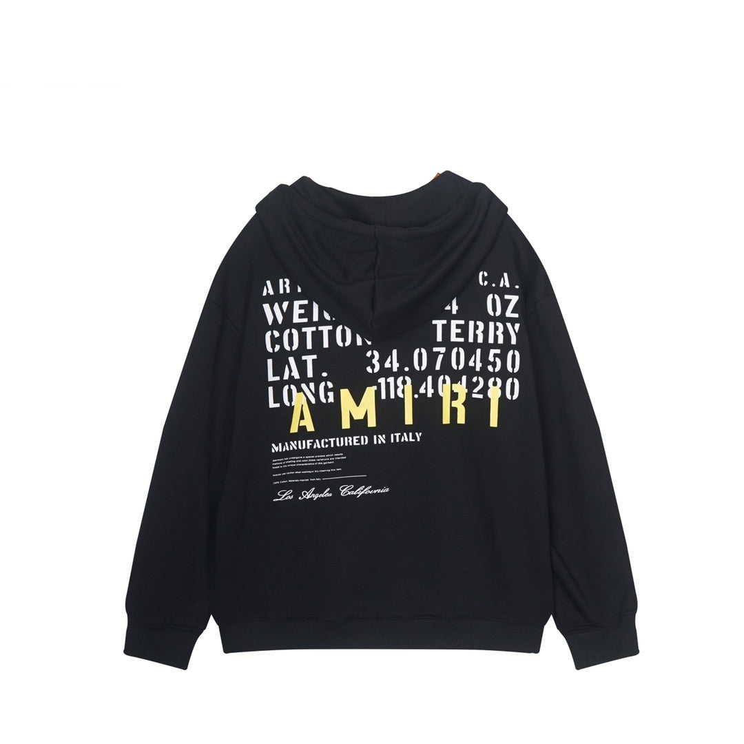 Amiri Military Specs Hoodie "Black"