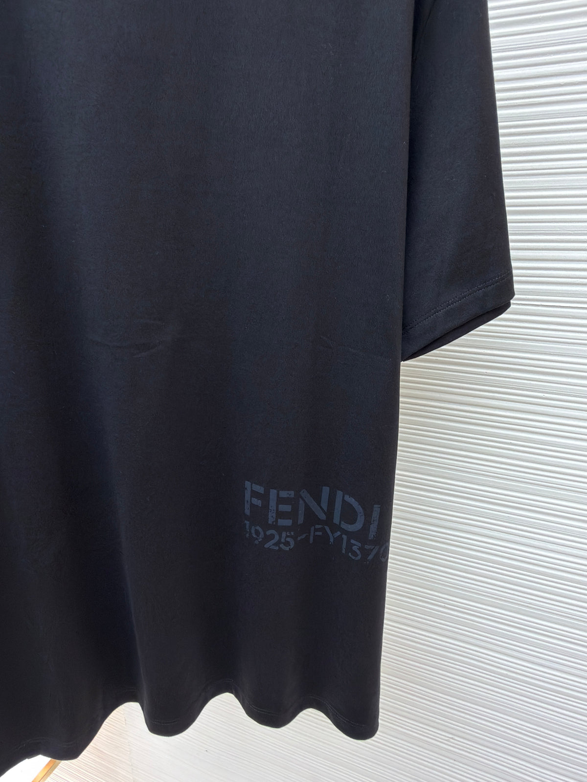 Fendi Cotton T-shirt "Black"