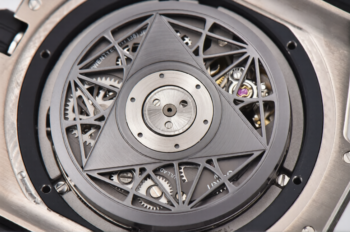 Hublot Big Bang Sang Bleu II Chrono 45mm Black Rubber Strap Black Dial