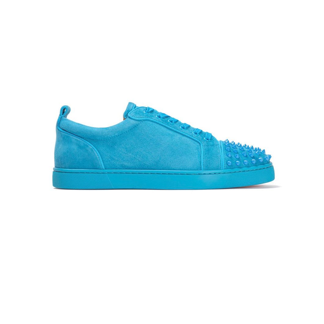 Christian Louboutin Louis Junior Spikes "Blue"
