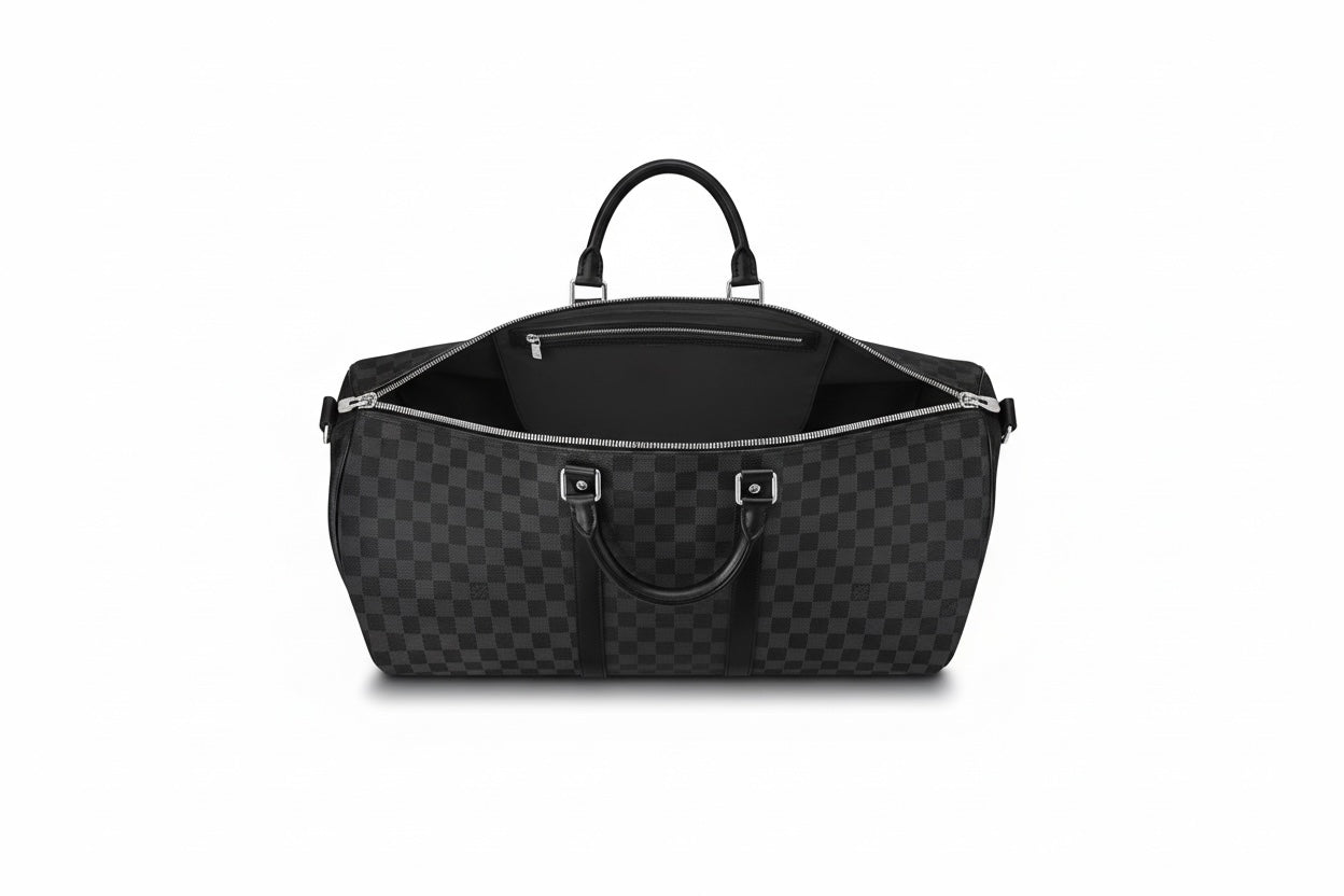 Louis Vuitton Keepall Bandoulière 55 Duffel Bag