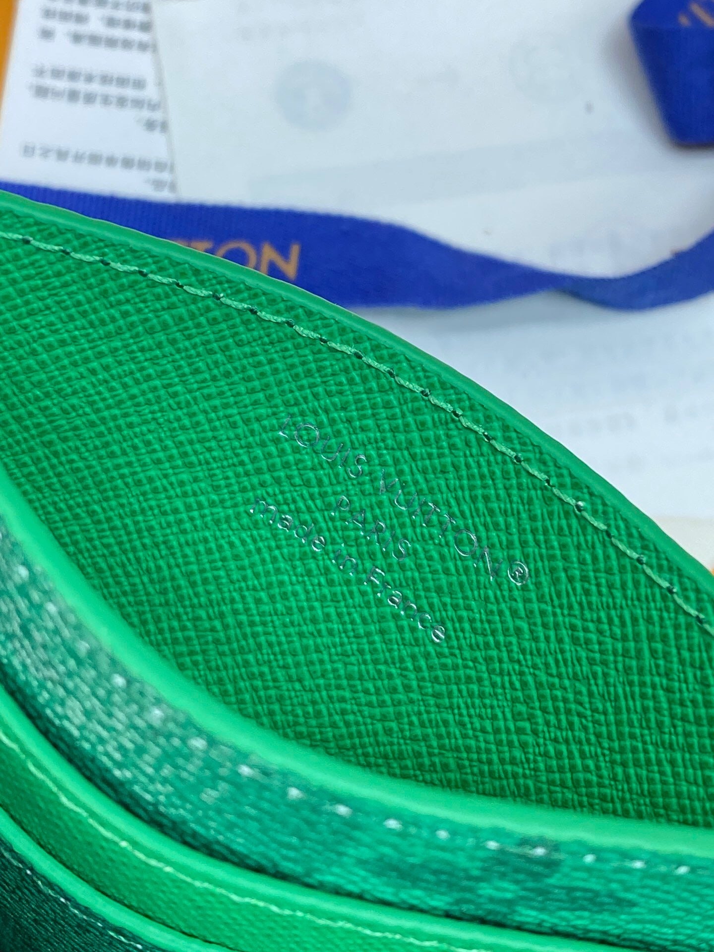Louis Vuitton Double Card Holder "Vert"