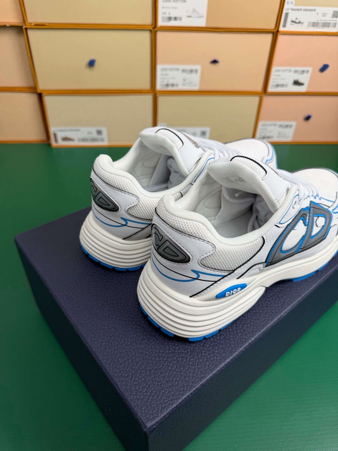 Dior B30 "White-Blue"