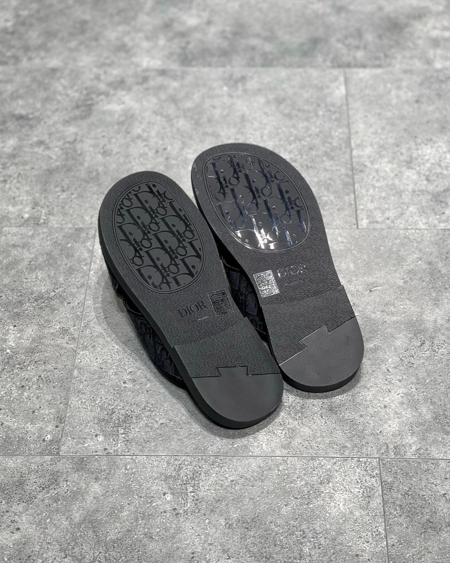 Dior Alias Sandal "Black Dior Oblique Jacquard"