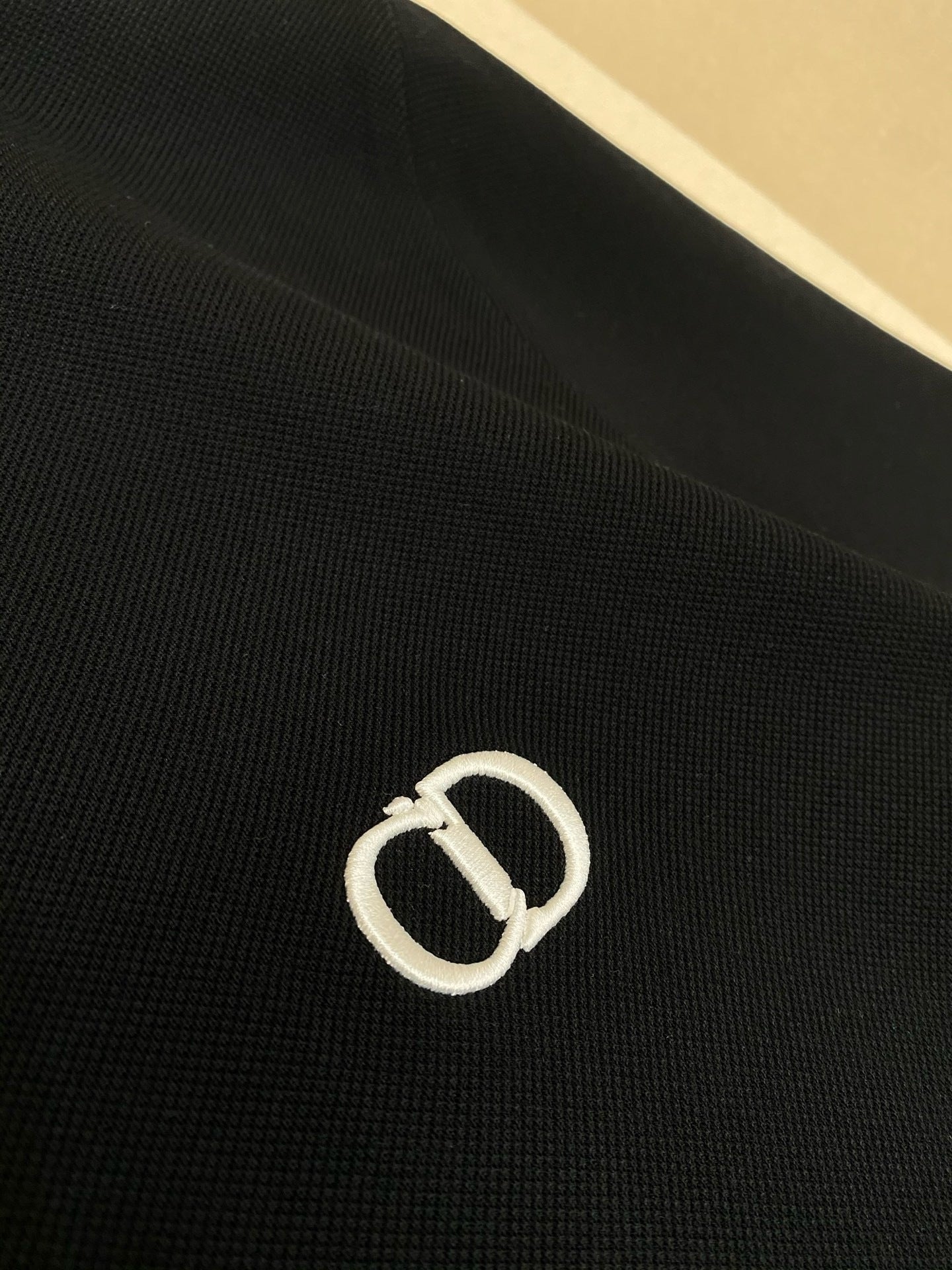 Dior CD Icon Polo T-Shirt “Black”