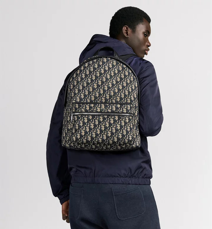 Dior Oblique Jacquard Rider Backpack