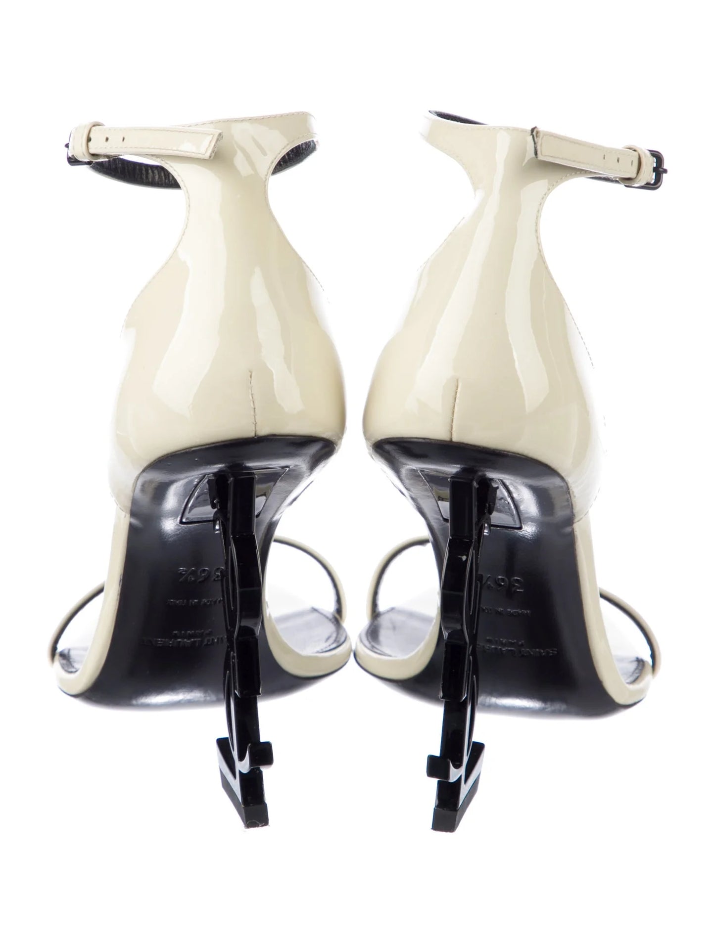 Yves Saint Laurent Opyum Heels 110mm "White-Black”