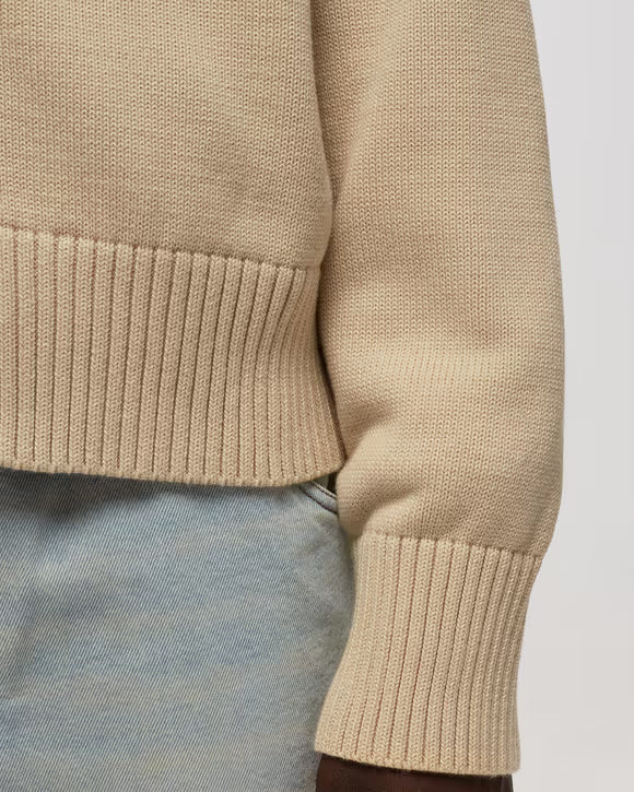 AMI Paris Ami De Coeur Cardigan "Beige"