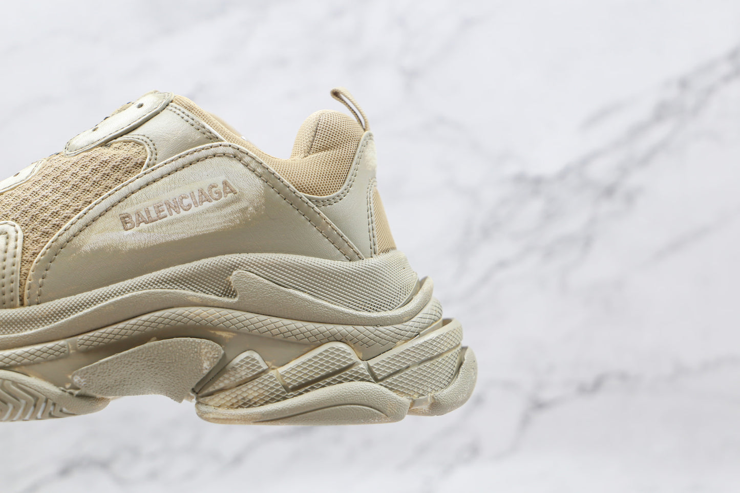 Balenciaga Triple S "Light Beige Faded"