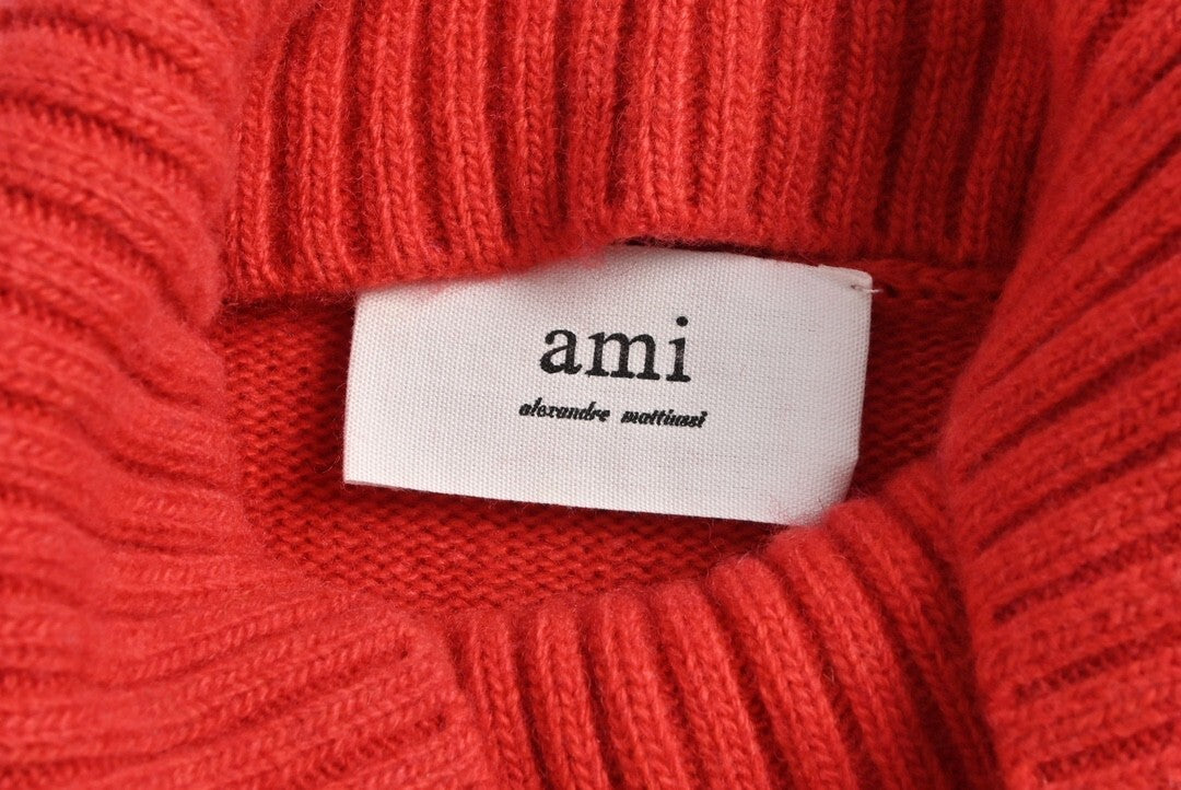Ami Paris Ami De Coeur Sweater "Red"