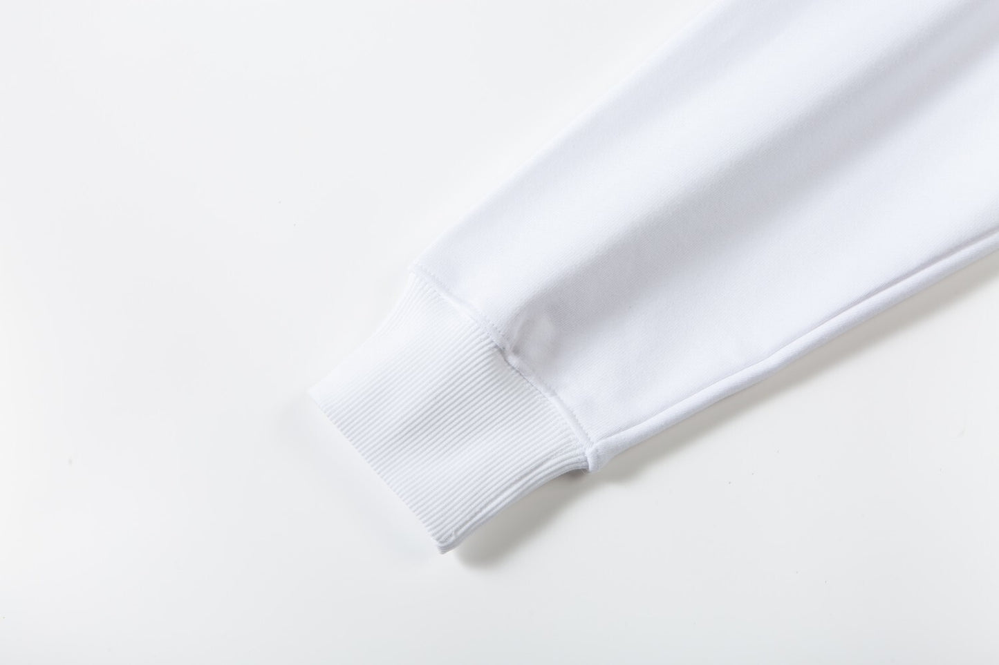 Prada Logo Print Sweatshirt "White"