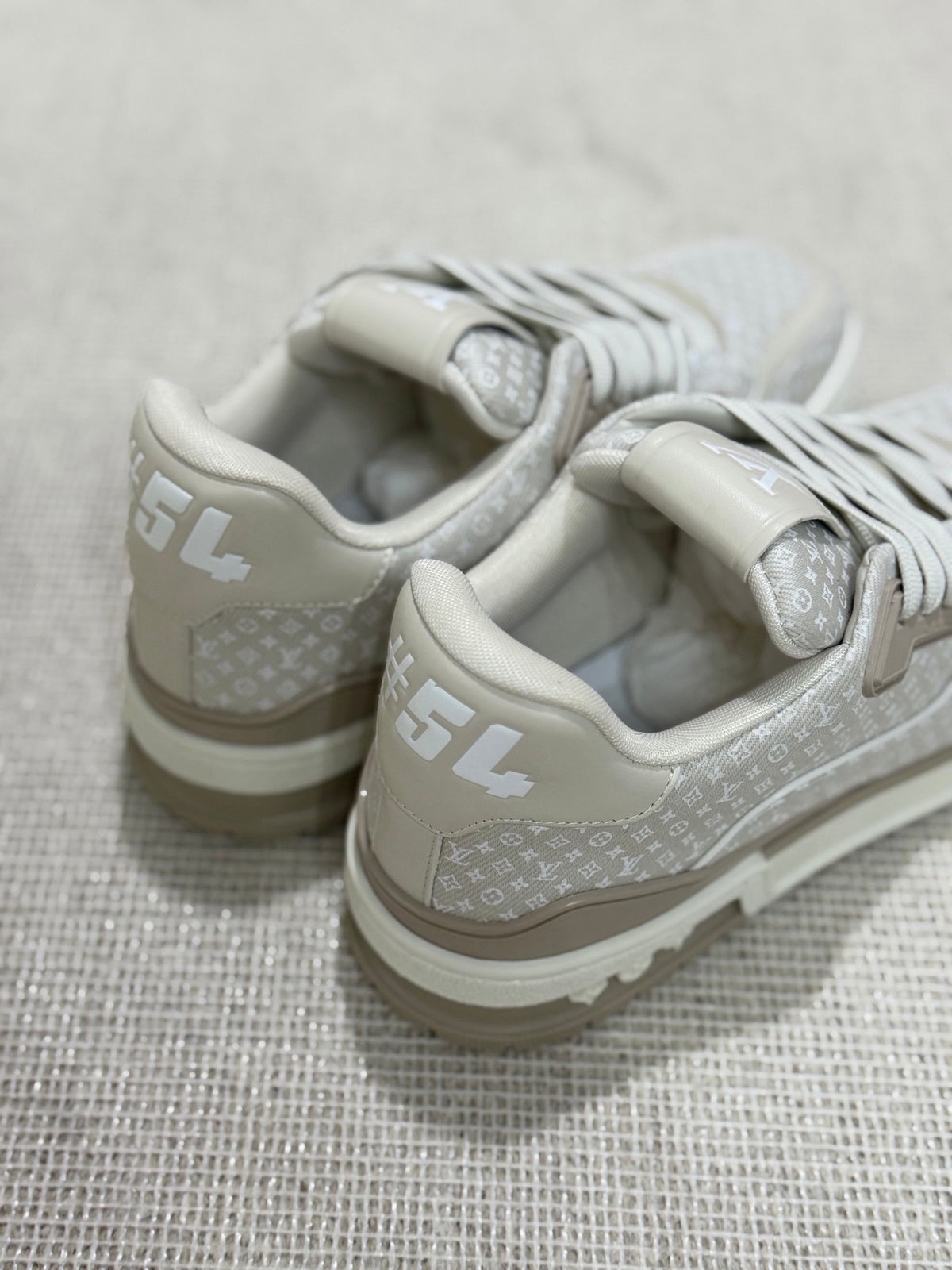 Louis Vuitton LV Trainer Sneaker "Beige"