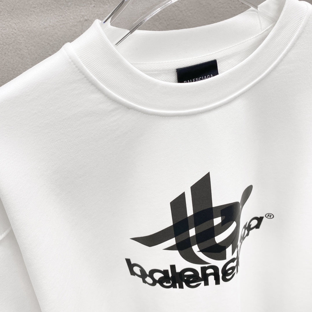 Balenciaga Sweatshirt "White-Black"