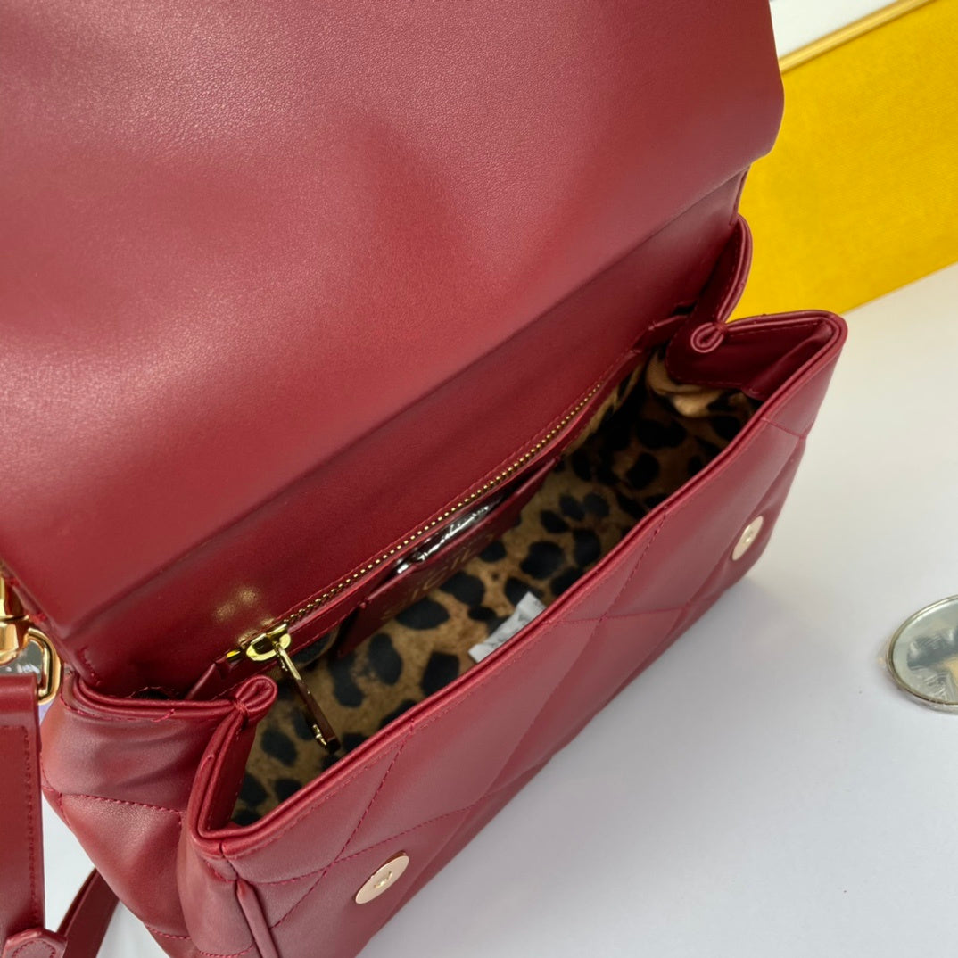 Dolce & Gabbana Sicily Quilted Leather Handbag