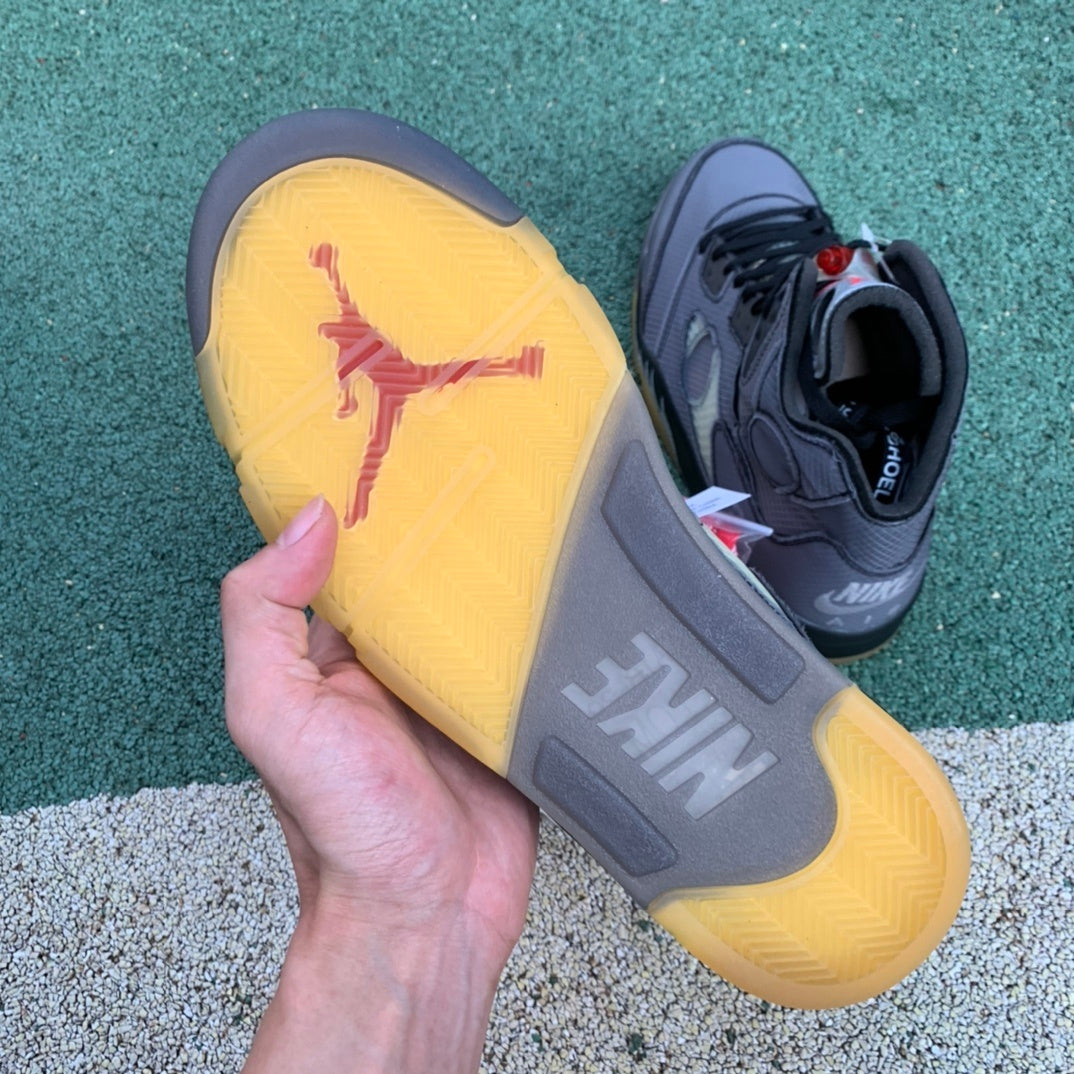 Off-White x Air Jordan 5 Retro SP "Muslin"
