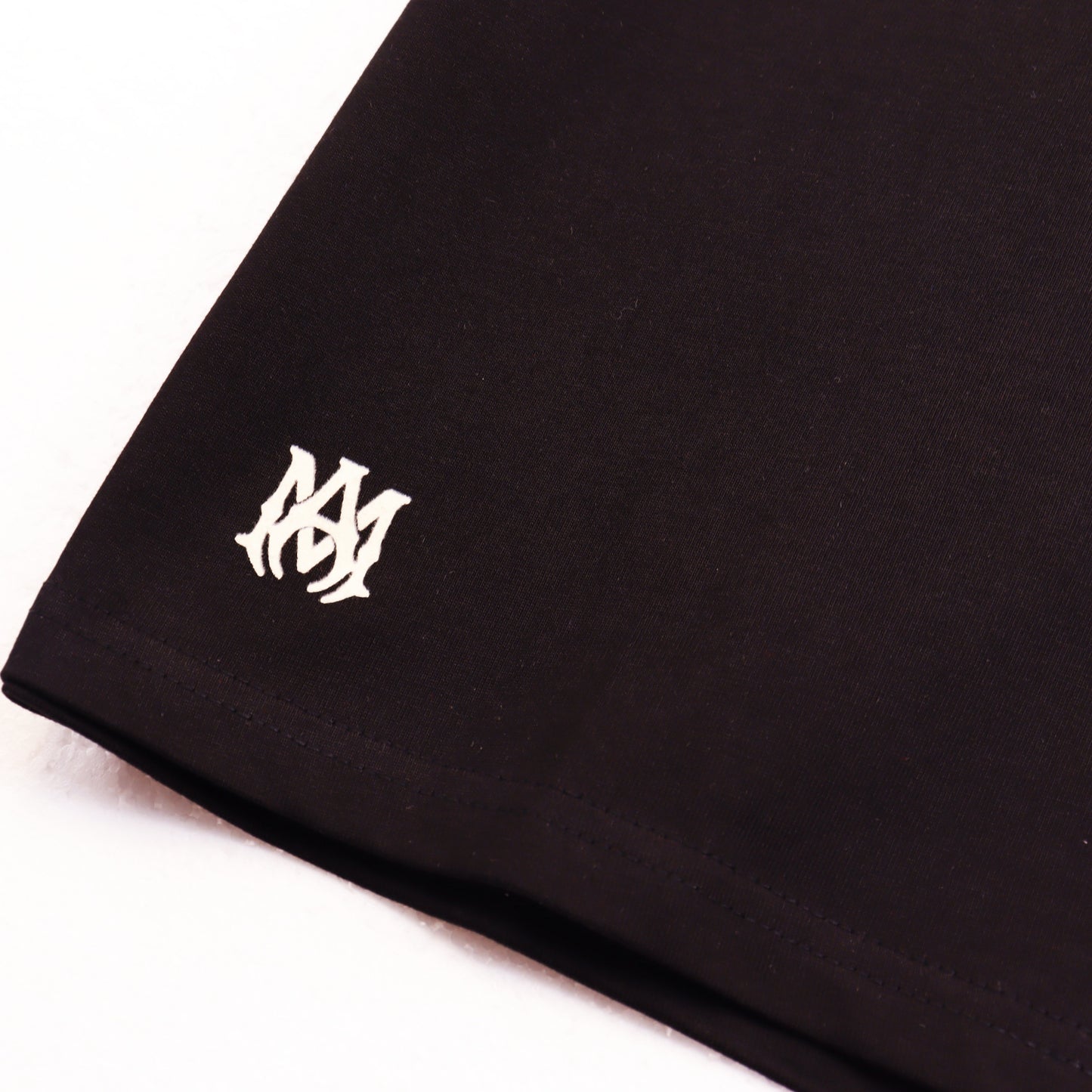 Amiri Flocked Hockey Skater T-Shirt "Black-White"