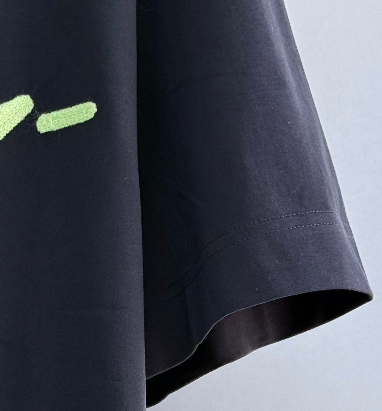 Givenchy Embroidered Maison Script Logo "Black"