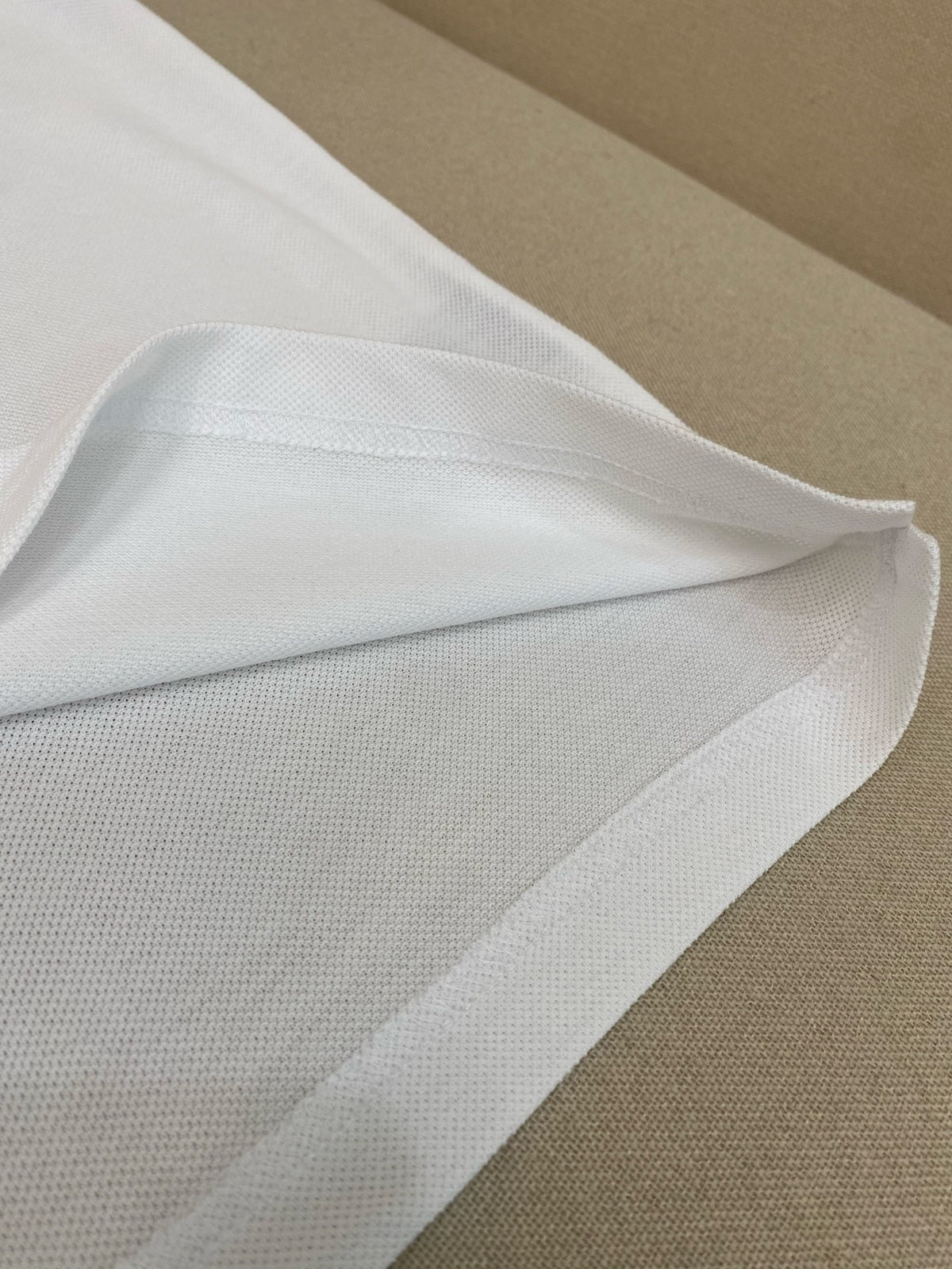 Dior Bee Embroidered Polo Shirt "White Cotton Mesh Fabric"