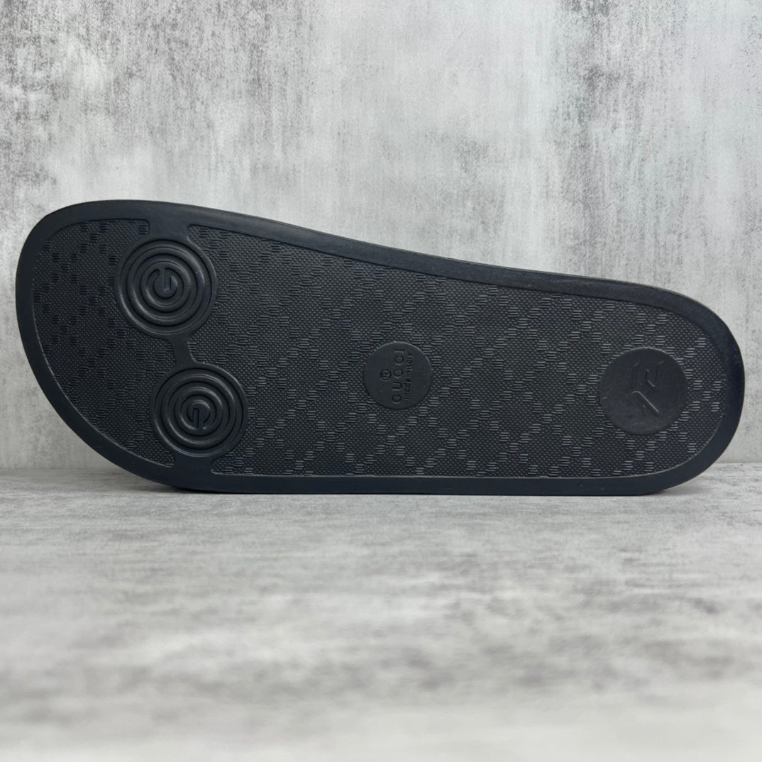 Gucci Ghost Slides "Star Print Black-Blue"