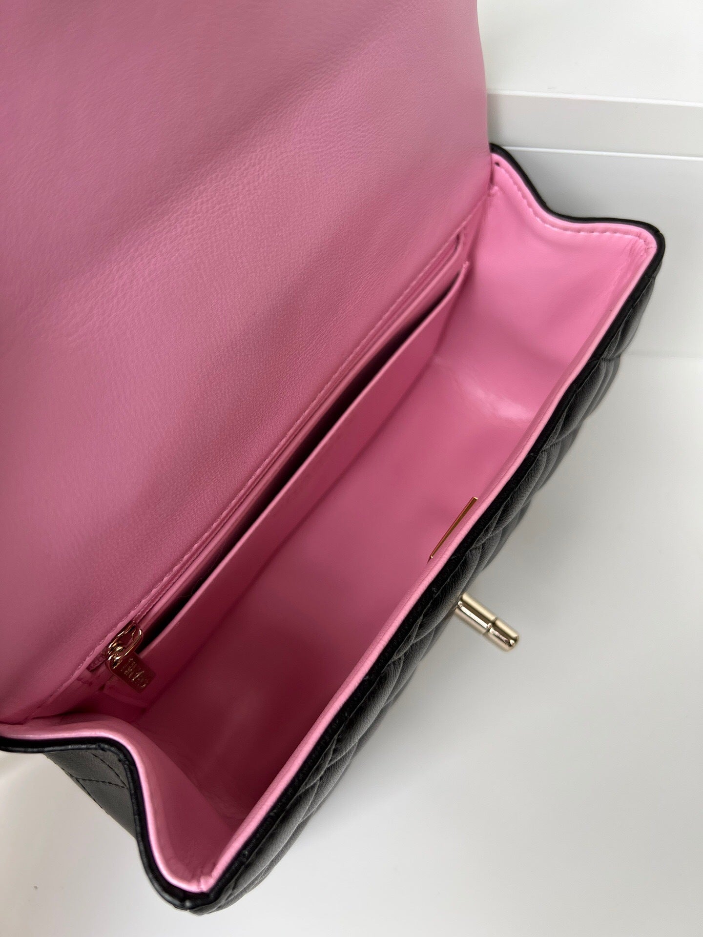 Chanel Large Flap Bag With Top Handle