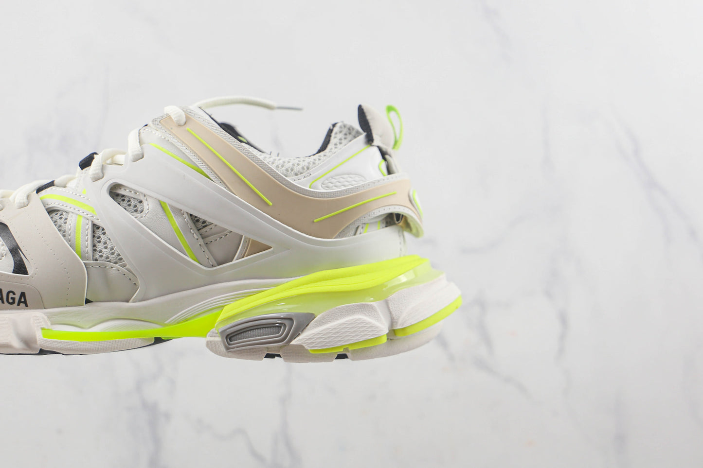 Balenciaga Track "Light Beige-Fluo Yellow"