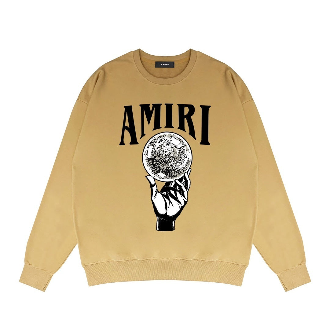 Amiri Crystal Ball Sweatshirt "Sand-Black"