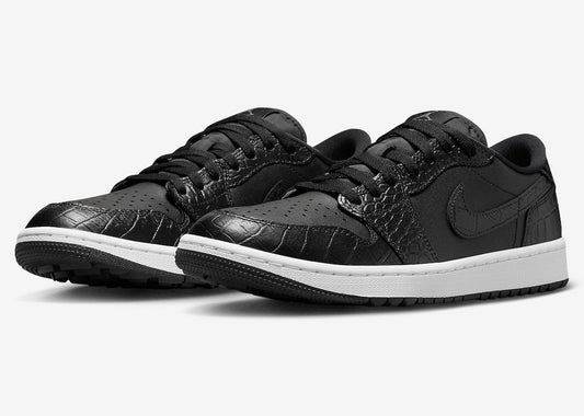 Air Jordan 1 Low Golf "Black Crocodile"