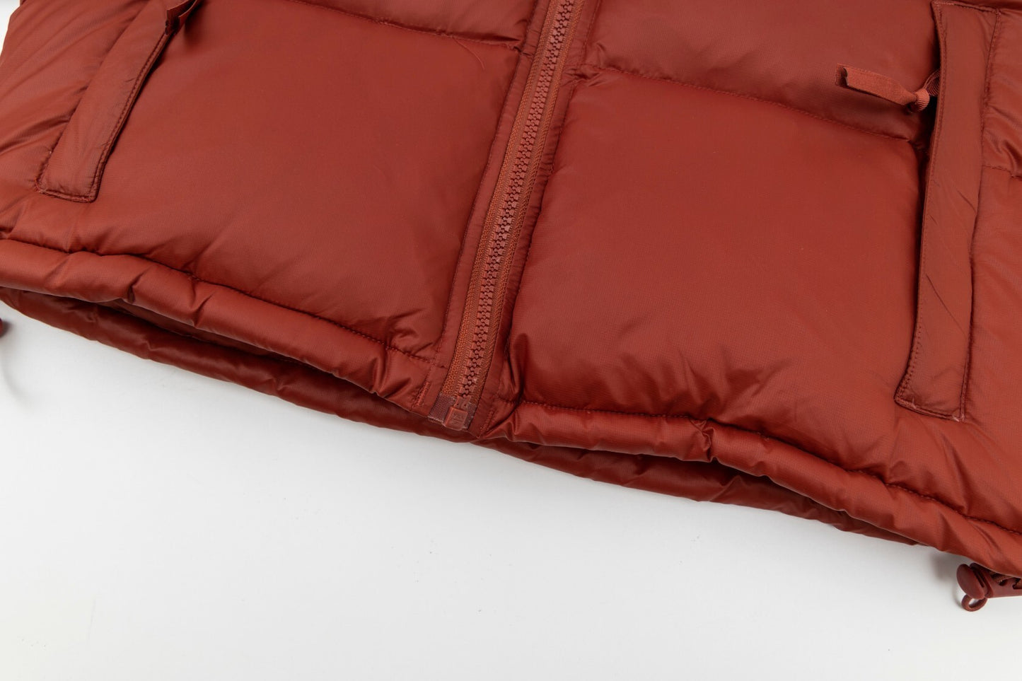 The North Face Nuptse Short Down Jacket "Redwood"