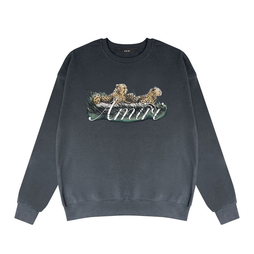 Amiri Cheeatah Sweatshirt "Grey"