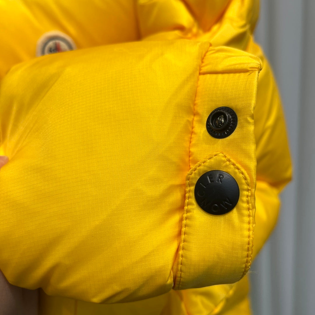 Moncler Peuplier Down Jacket "Yellow-Black"