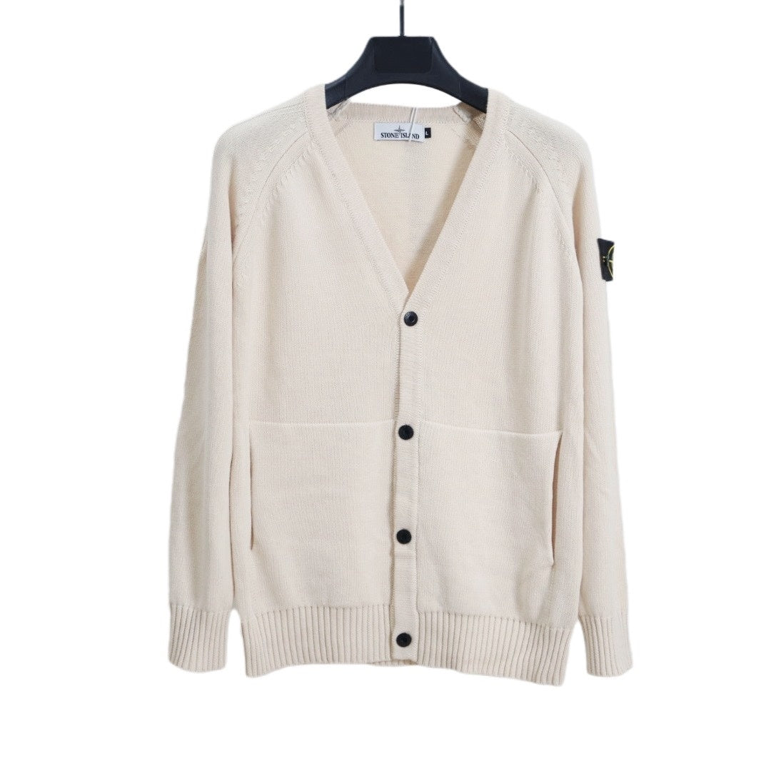 Stone Island Cardigan "Beige"