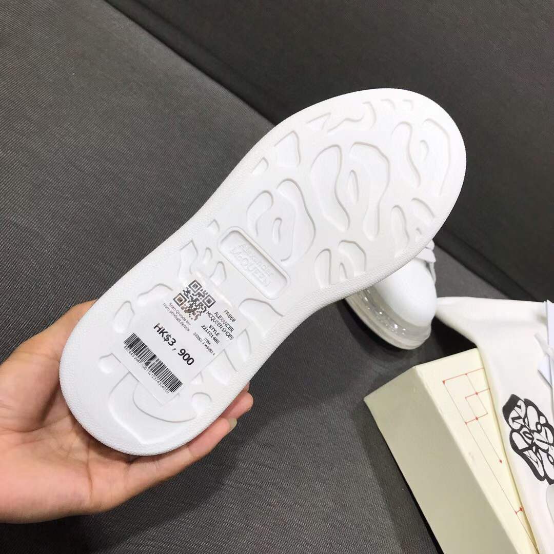 Alexander McQueen Oversized "White Clear Sole"