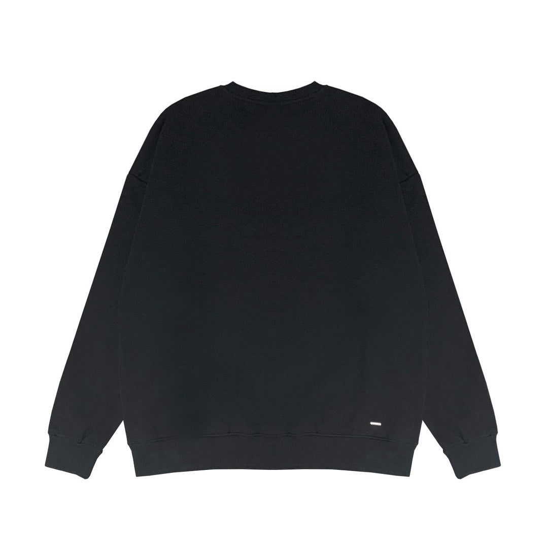 Amiri Stars and Logo Print Sweatshirt "Black"