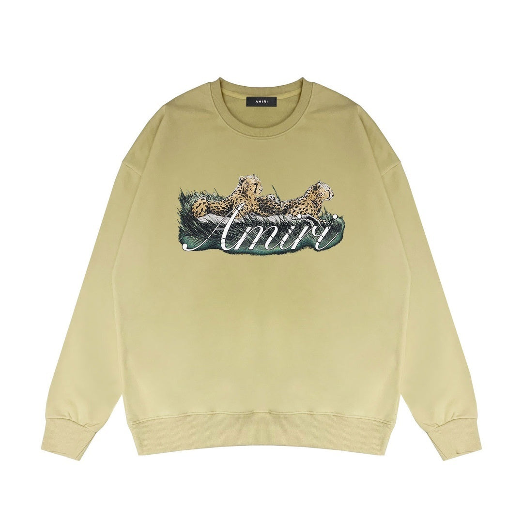 Amiri Cheeatah Sweatshirt "Beige"