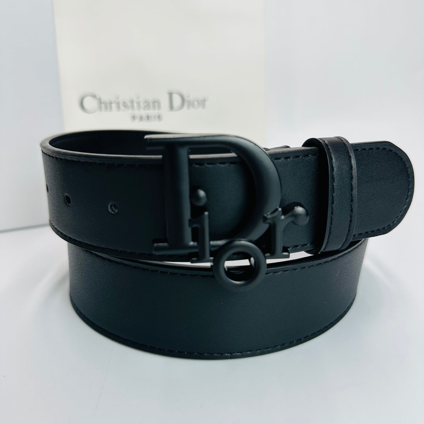 Dior Leather Belt "Black"