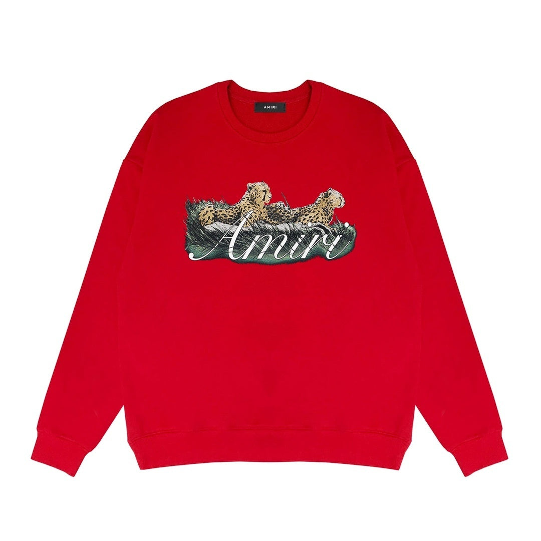 Amiri Cheeatah Sweatshirt "Red"